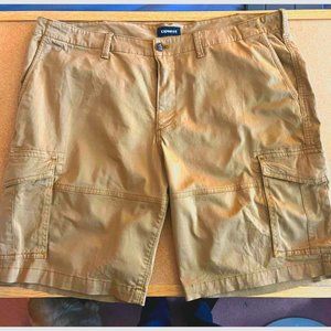 Express Men's Cargo Size 40 Tan Shorts